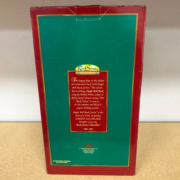 Vintage 1998 Jingle Bell Rock Santa - Picture 2 of 8